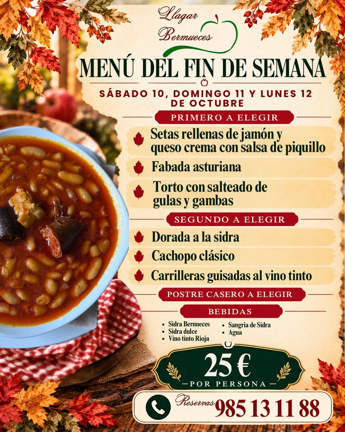 MENÚ del día